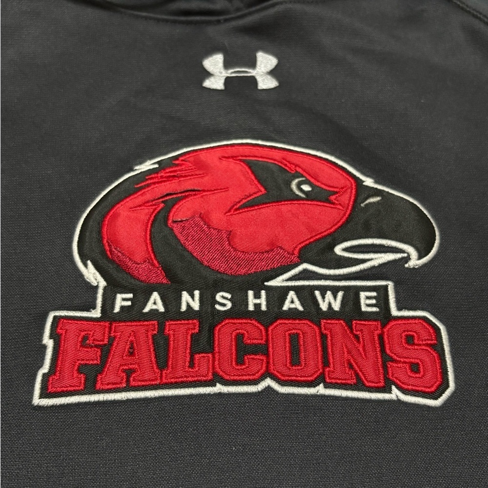 Fanshawe College Under Armour Hoodie Mens Medium - Picture 2 of 6